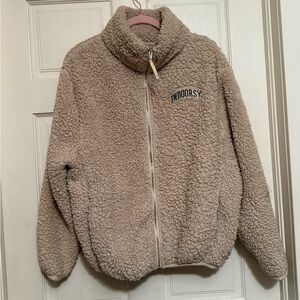 Sub_Urban Riot Indoorsy Sherpa Jacket - Tan